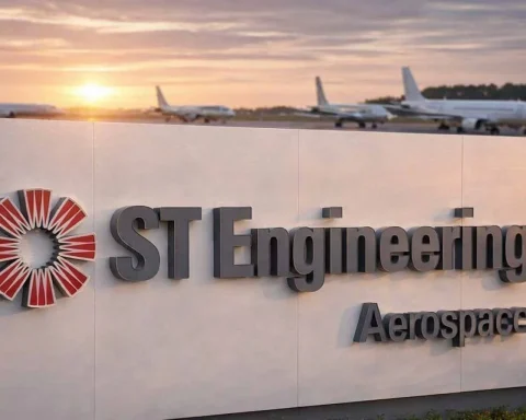 ST Engineering share price slips as Singapore Airshow drone debut and new MRO deals land