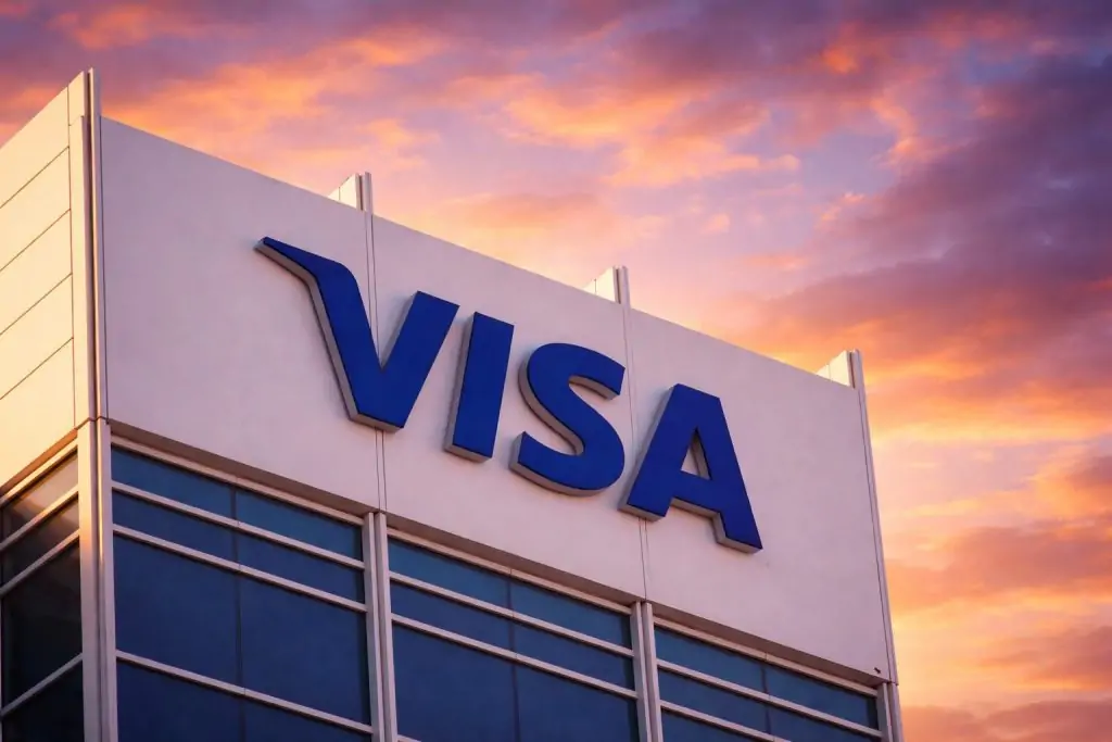 Visa stock slips as escrow-linked share conversion update hits year-end trade