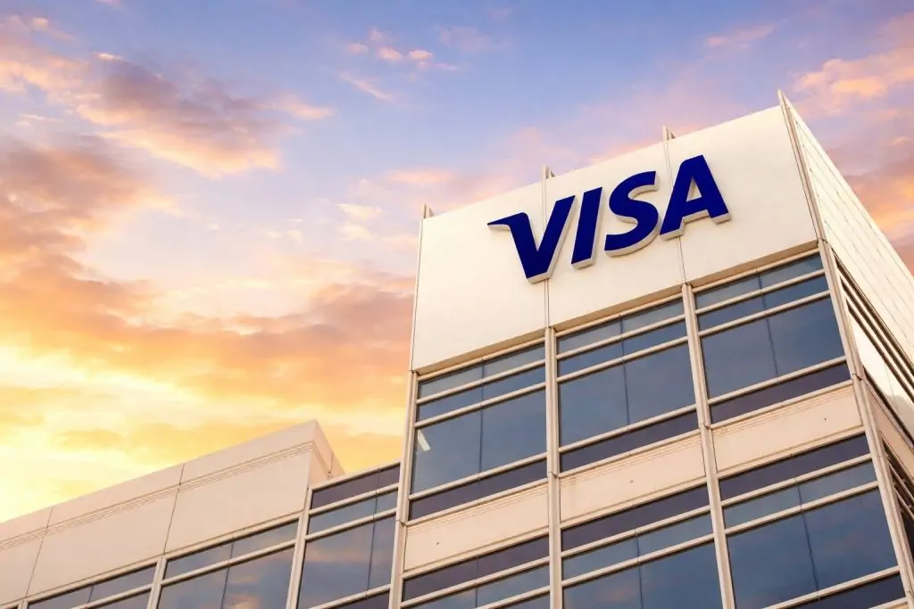 Visa stock slips with market ahead of New Year’s data and rates test