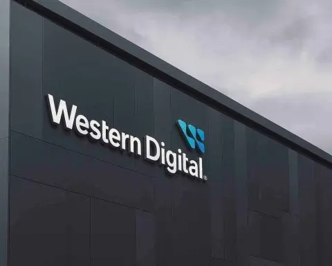 Western Digital stock price jumps 6% in midday trade after Thursday slide