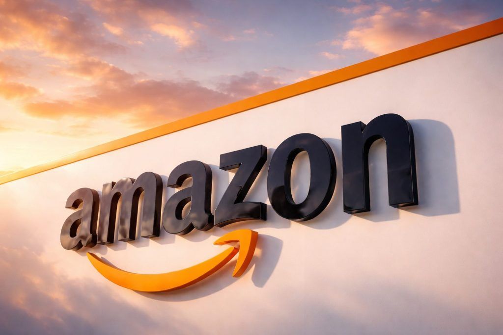 Amazon (AMZN) stock climbs on AWS self-driving truck deal as U.S. jobs data nears