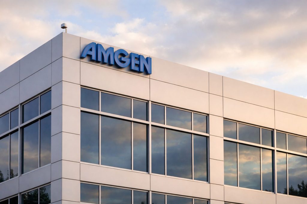 Amgen stock price slips from record close as AMGN heads into earnings and the obesity-drug race