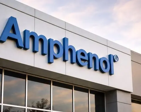 Amphenol stock pulls back from record run as $10.5 billion CommScope deal sinks in