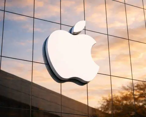 Apple stock closes higher after upbeat outlook, but chip squeeze keeps traders cautious