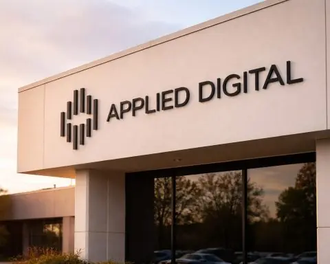 Applied Digital (APLD) stock jumps 6% as CEO sale filing and new president move hit tape — what to watch next