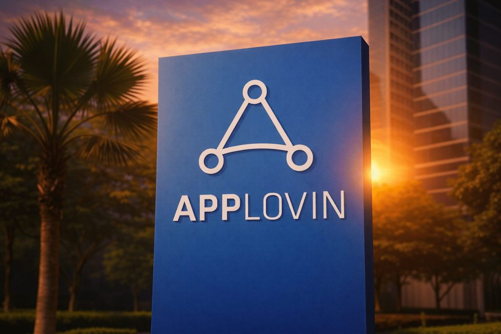 AppLovin stock slides nearly 8% today as seven-day skid deepens from record high
