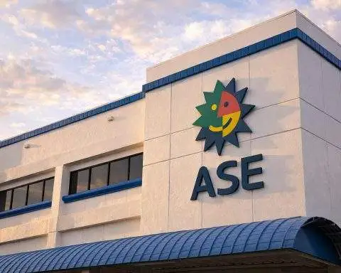 ASE Technology stock price hits record close as chip rally sets up a holiday-shortened week