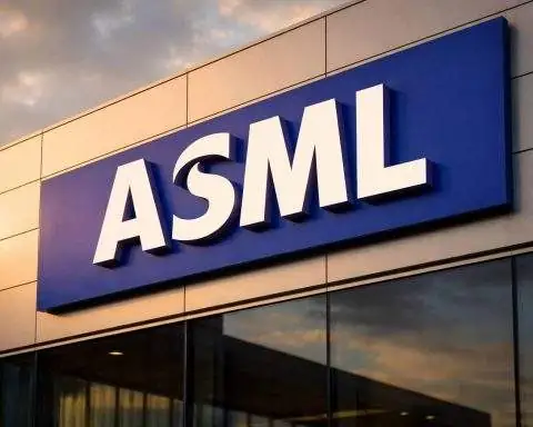 ASML share price slips into a high-stakes week as earnings meet the Fed