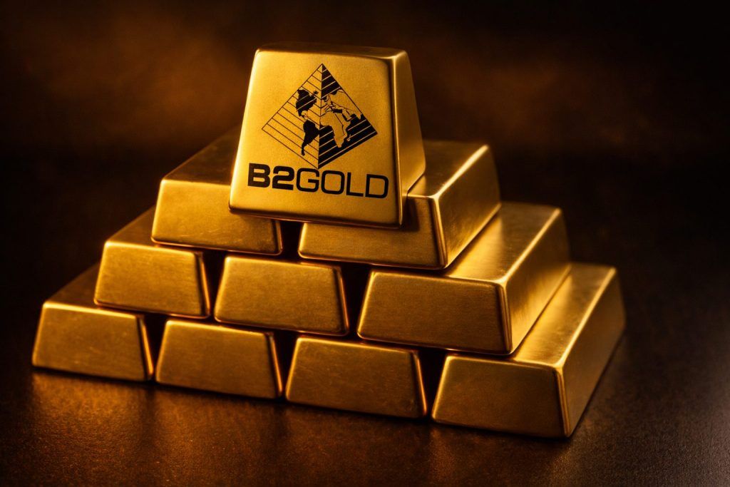 B2Gold stock holds near $4.50 before the open as a soft U.S. jobs print keeps gold in focus