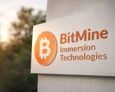 BitMine Immersion (BMNR) stock tumbles 10% as president exit filing hits and crypto slides