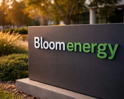 Bloom Energy stock ticks higher on Korea AI data-center power pact as BE stays volatile