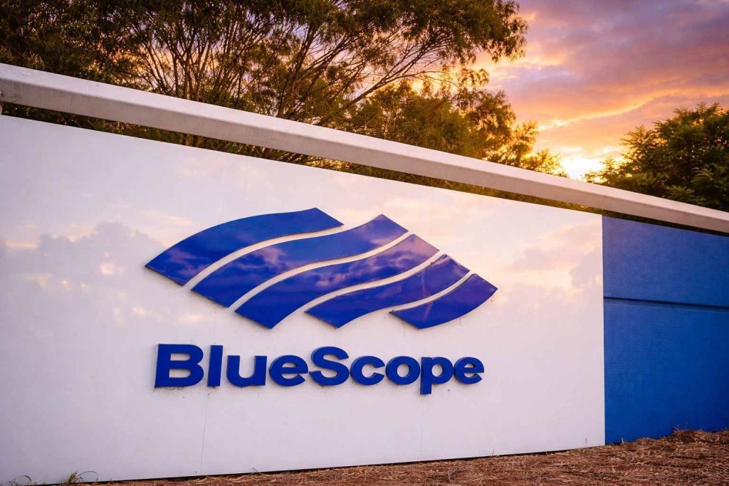 BlueScope Steel stock slips to A$28 as dividend dates near after FY26 outlook lift