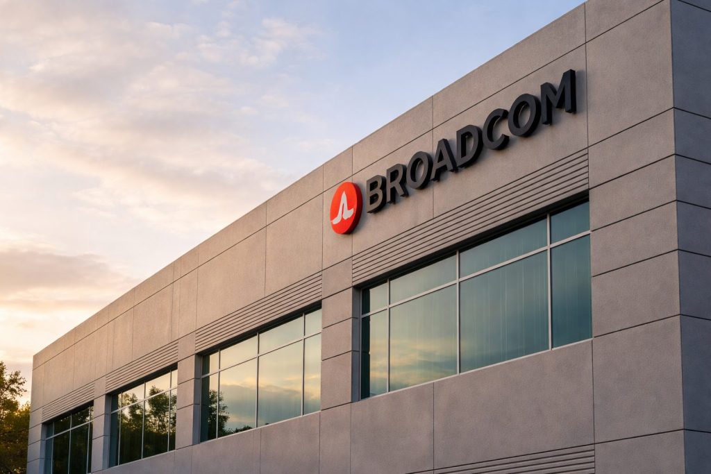 Broadcom stock price holds near $333 after hours as chip rally spreads on AI demand signals