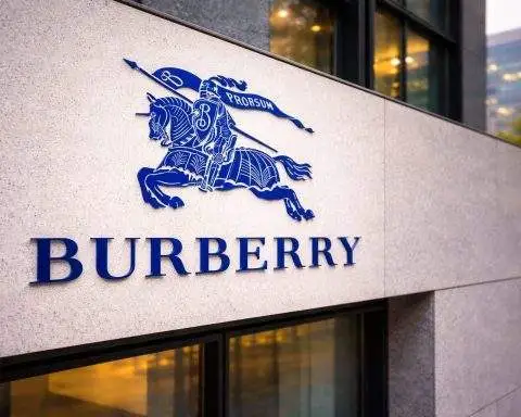 Burberry share price slides on tariff fears as traders brace for Q3 update