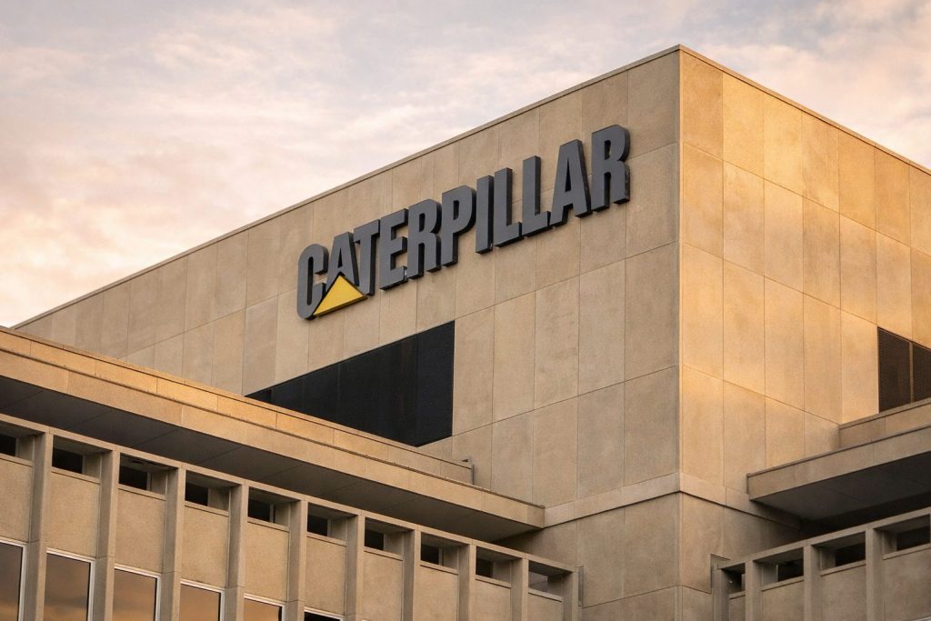 Caterpillar stock edges up ahead of earnings as AI data-center power deal puts CAT in focus