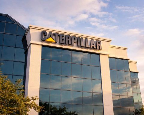 Caterpillar stock ends near day’s high as CPI looms and Dow record talk builds