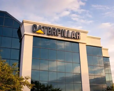 Caterpillar stock ends near day’s high as CPI looms and Dow record talk builds