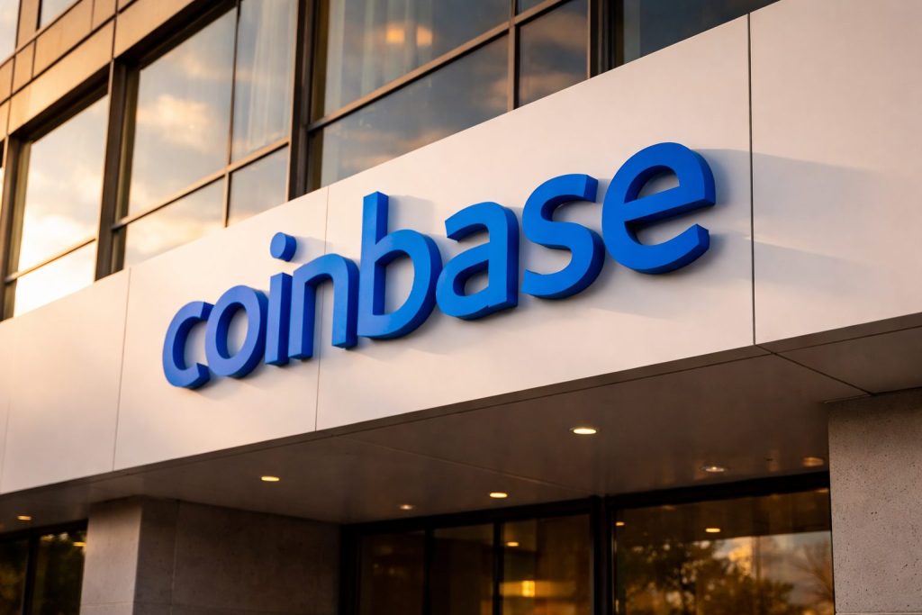 Coinbase stock drops after hours as bitcoin slides; Armstrong keeps crypto bill push alive in Davos