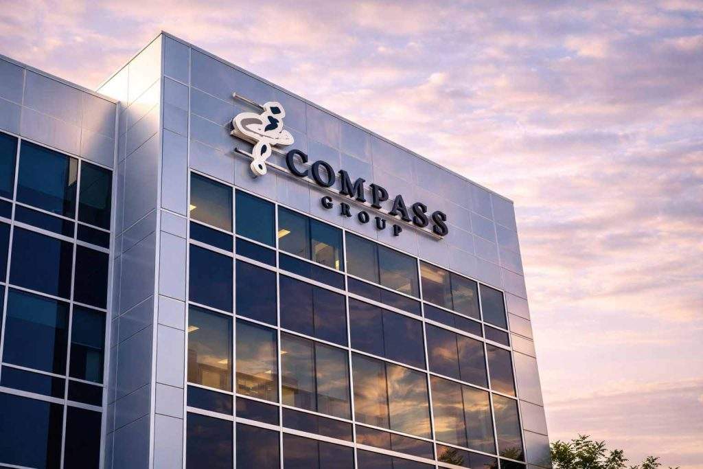 Compass Group share price slips in early London trade as tariff jitters hit markets; Feb 5 update looms