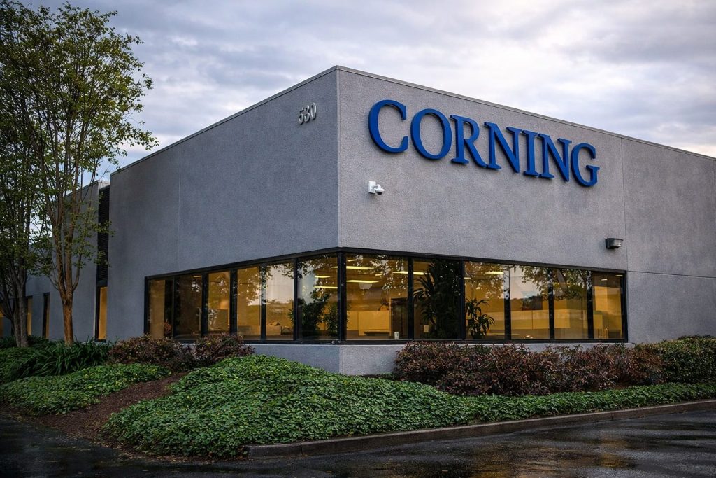 Corning stock slides after earnings pop fades — GLW traders now eye Meta’s spending plan