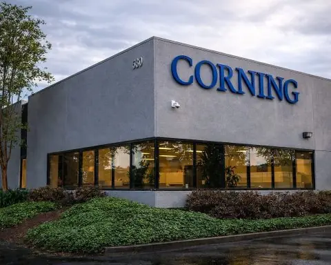 Corning stock slides after earnings pop fades — GLW traders now eye Meta’s spending plan