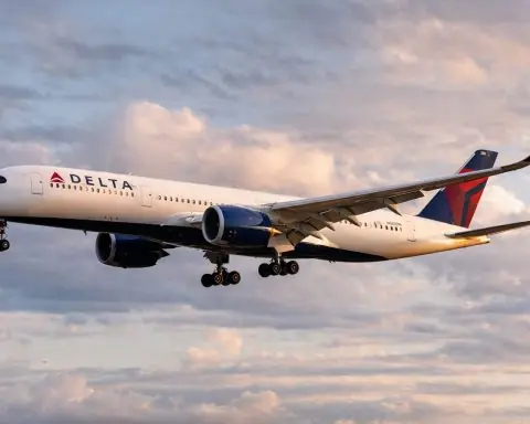 Delta stock heads into the open after a 4% slide as tariff jitters and new “basic” premium fares hit focus