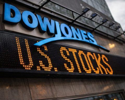 Dow Jones drops nearly 400 points as credit-card cap fears hit banks, Visa and Salesforce drag