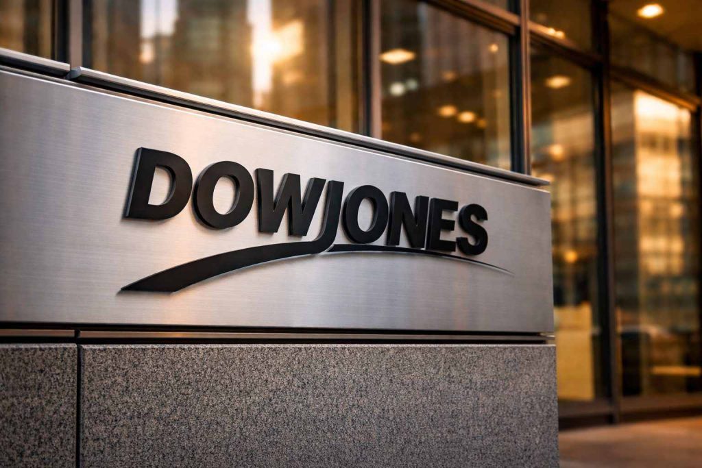 Dow Jones slips 167 points on AI disruption fears; Alphabet, Amazon earnings next