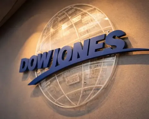 Dow Jones today: DJIA slips from record as Visa and banks weigh after CPI