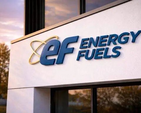 Energy Fuels stock climbs in premarket as Washington’s rare-earth push lifts UUUU