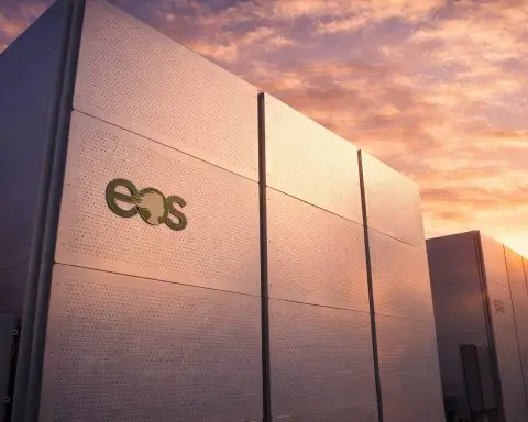 EOSE stock jumps 13% as energy-storage names rally to start 2026
