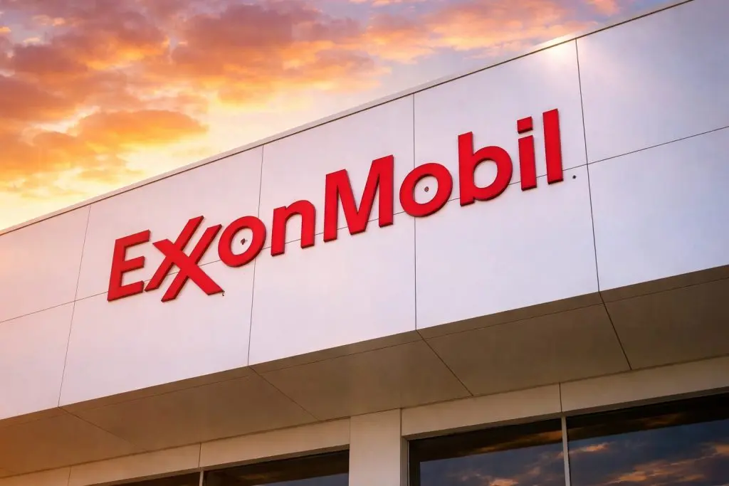Exxon Mobil stock rises today as traders track oil slide and OPEC+ decision