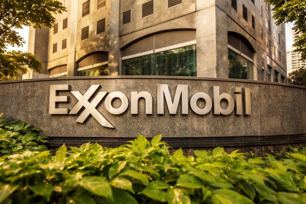 Exxon stock ticks up as Trinidad deepwater plans surface, but oil’s drop keeps traders cautious