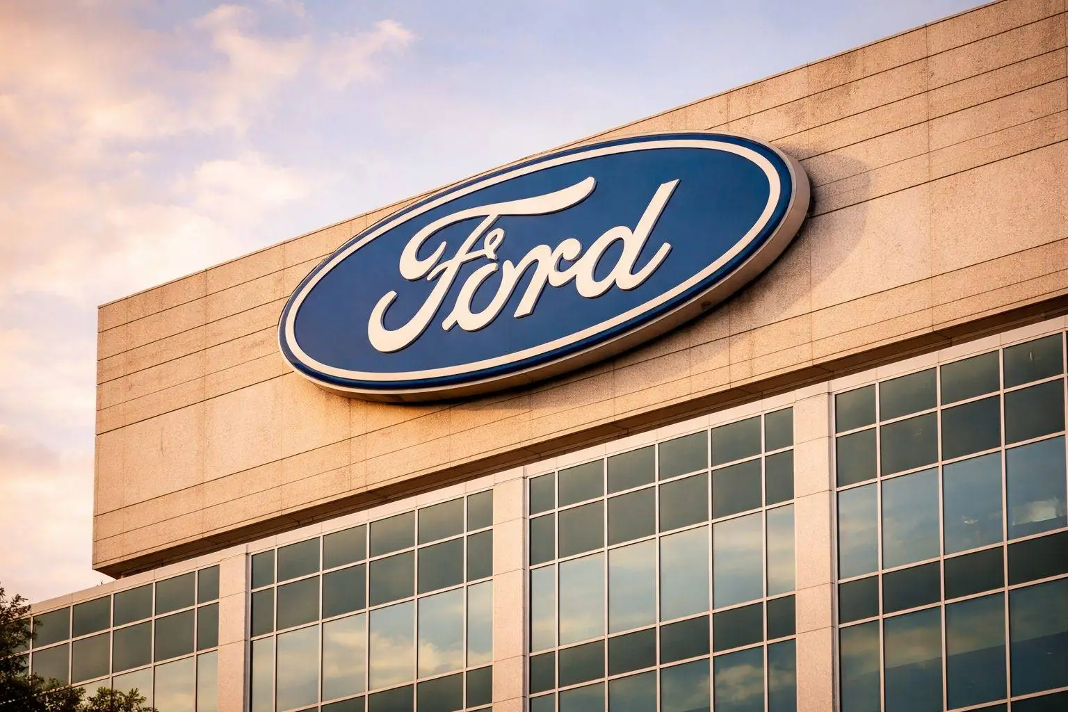 Ford stock price today slips after pension-loss filing as Wall Street weighs rates
