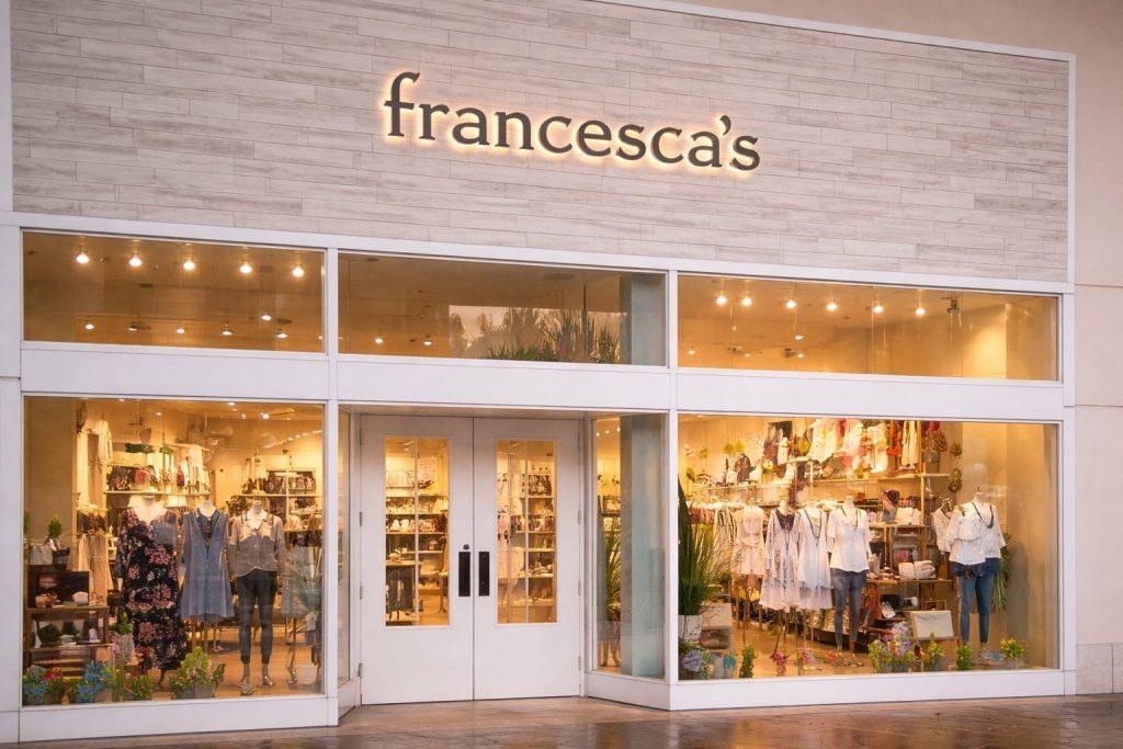 Francesca’s liquidation sale starts as women’s boutique chain moves toward shutdown