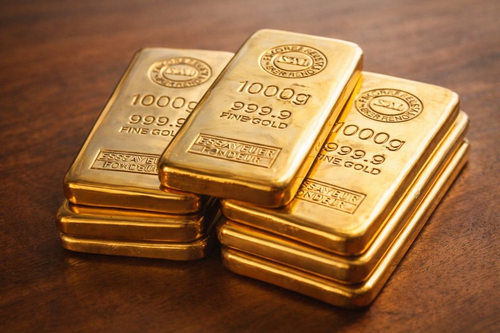 Gold price ends near $5,000 after record run as Fed looms next week