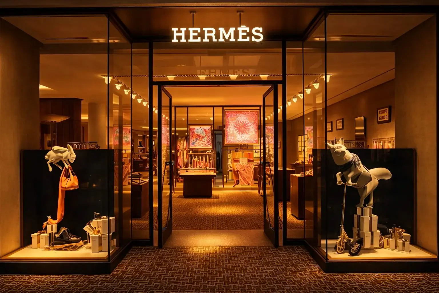 Hermes stock ends week above €2,200 — CPI and Feb results set the next test