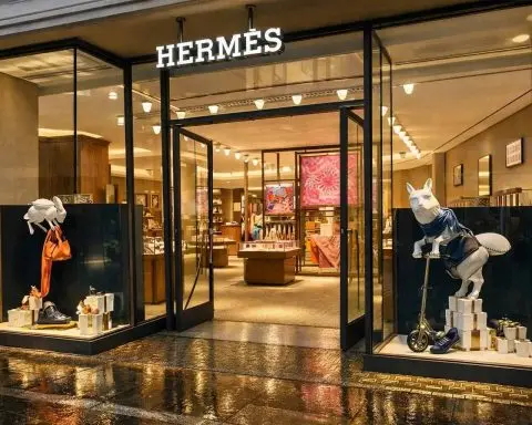 Hermes stock jumps above €2,200 — analyst trims target, annual results loom