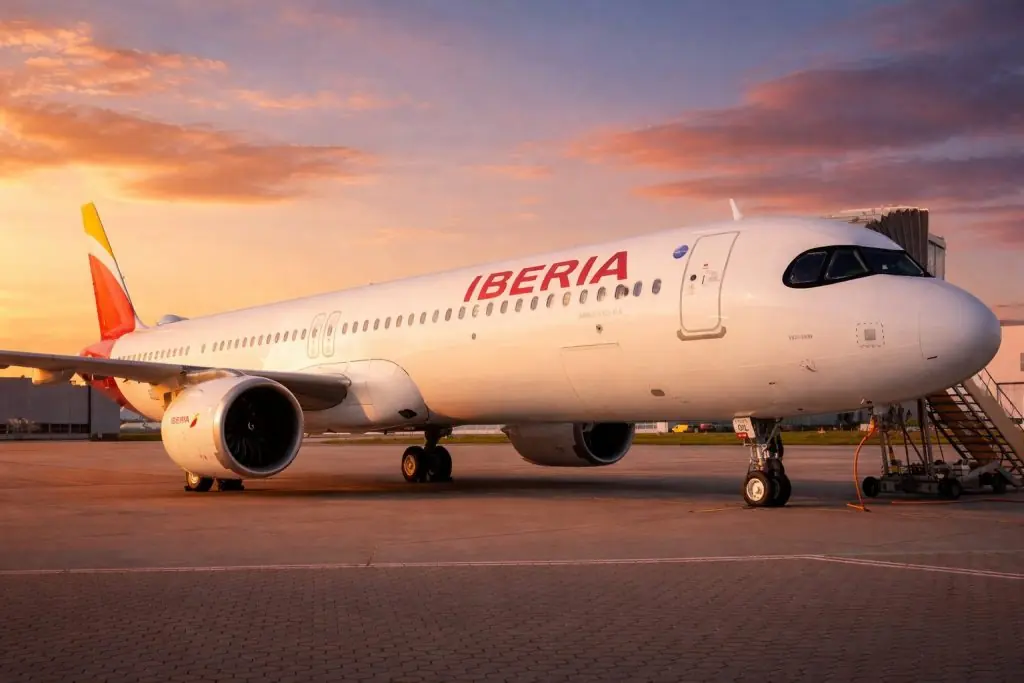 Iberia flight IB569 to Paris ends up at Luton after rare double diversion in snow-hit Europe