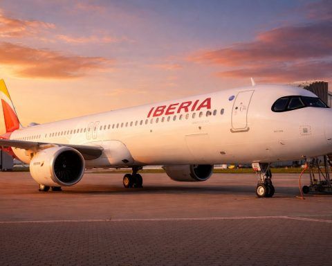 Iberia flight IB569 to Paris ends up at Luton after rare double diversion in snow-hit Europe