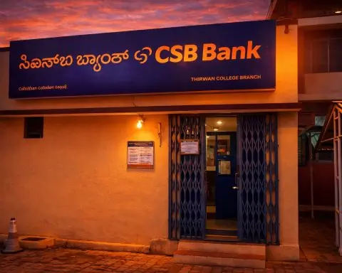 India bank stocks jump up to 8% as CSB Bank hits record high on Q3 update