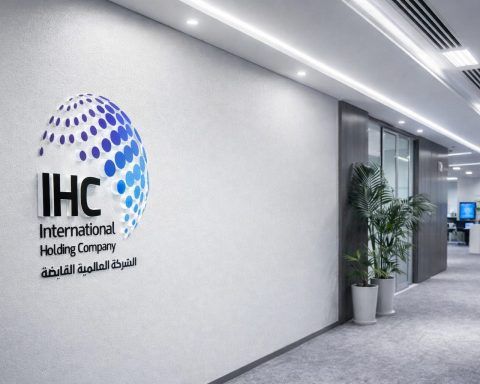 International Holding Company stock holds near 400 dirhams after phishing warning, with ADX shut for weekend