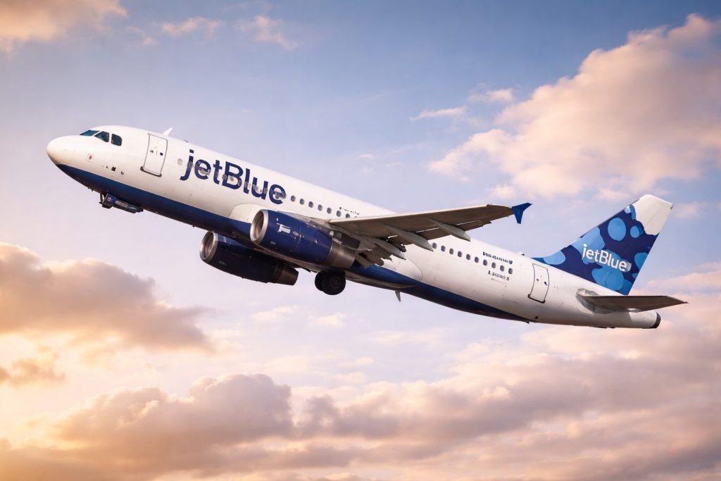 JetBlue stock drops nearly 6% ahead of Tuesday open as credit-card cap talk and CPI data loom
