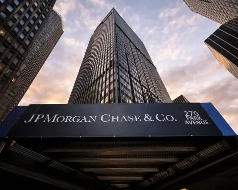 JPMorgan share price slides after hours as Trump credit-card rate cap deadline rattles banks