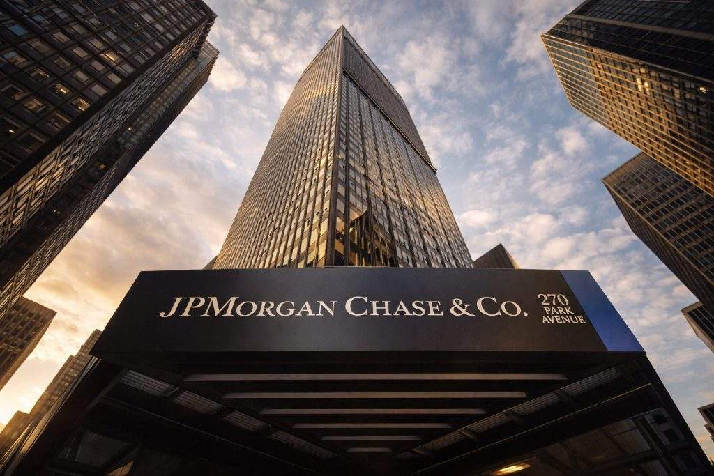 JPMorgan stock today: JPM edges up as Dimon calls Trump credit-card cap an “economic disaster”