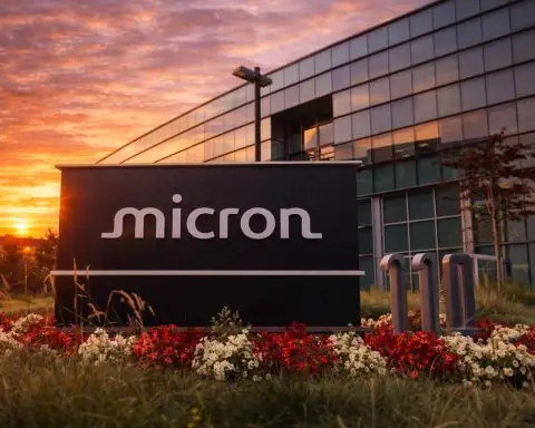 Micron stock drops in early trade after MU’s record run; investors eye New York megafab
