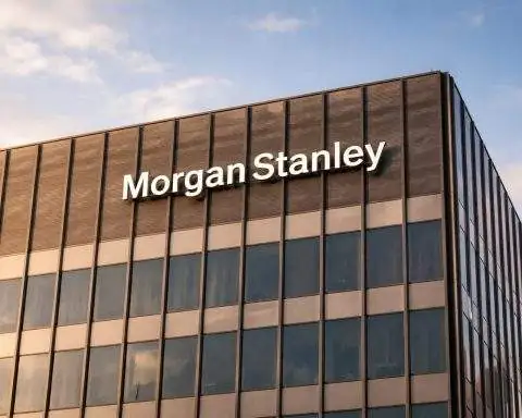 Morgan Stanley stock price rebounds as tariff scare eases; rate-cap risk still hangs over banks