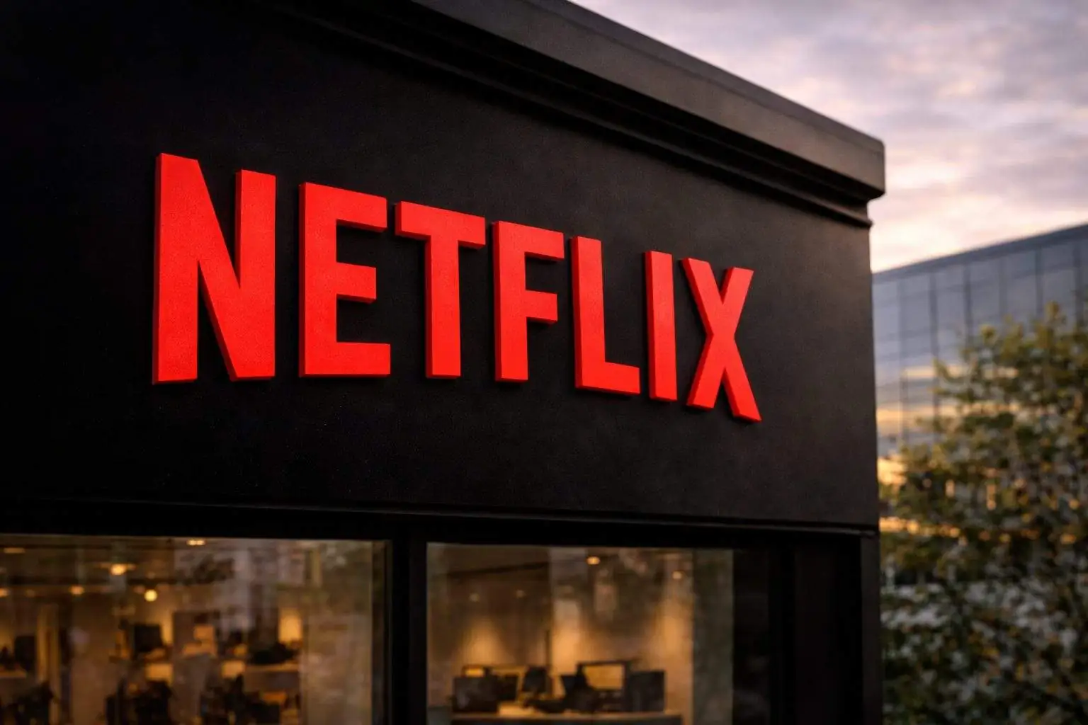 Netflix stock price (NFLX) heads into Monday up after CEO’s ‘sniff test’ jab in Warner fight