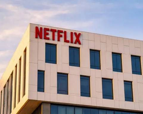 Netflix stock slips after hours as Sony film deal lands and Warner bid fight heats up
