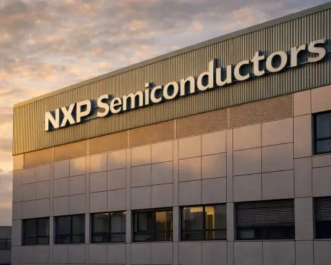 NXP stock in focus: JPMorgan’s 8% stake filing lands ahead of Fed week and key chip earnings